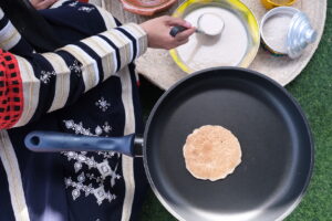 Shrageef Bread traditional bread, Taif, Saudi Arabia