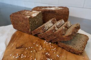 Saudi Spelt and Rye Sourdough traditional bread, Riyadh, Saudi Arabia