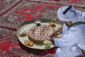 Mullah traditional bread, Taif, Saudi Arabia
