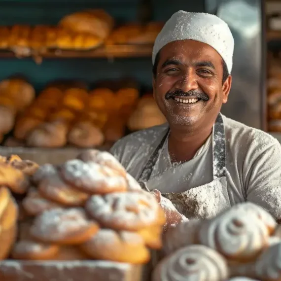 Arabic Baker and Bread